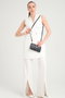 Zoozie Bags Cartera Lizard Negro 20cm x 4cm x 11cm